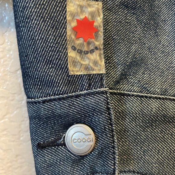 COOGI Australia Down Under Blue Denim Jean Jacket Size Small New W/O Tags - Picture 3 of 9